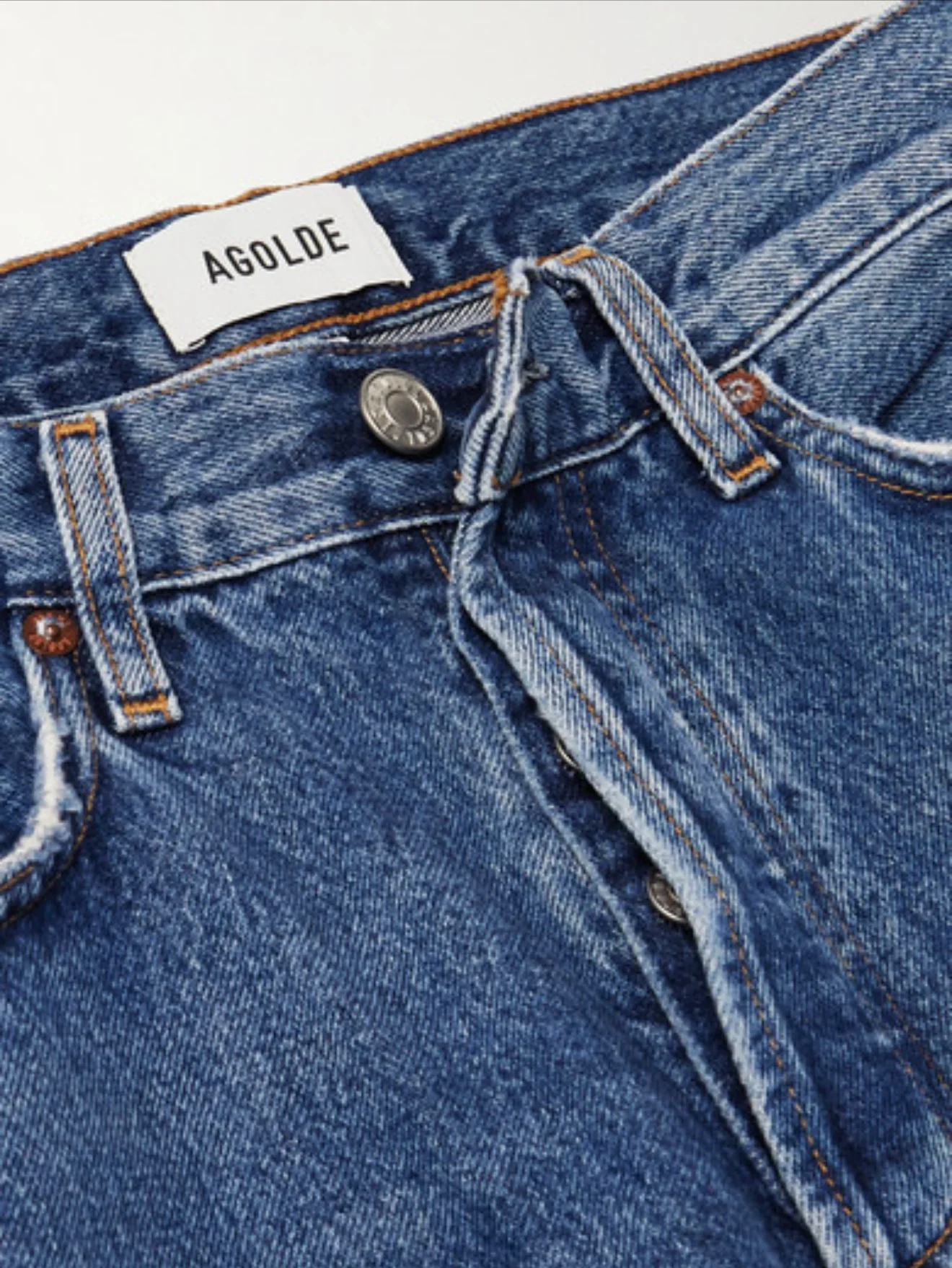 Agolde Lana Vintage Straight Jeans - Image 3