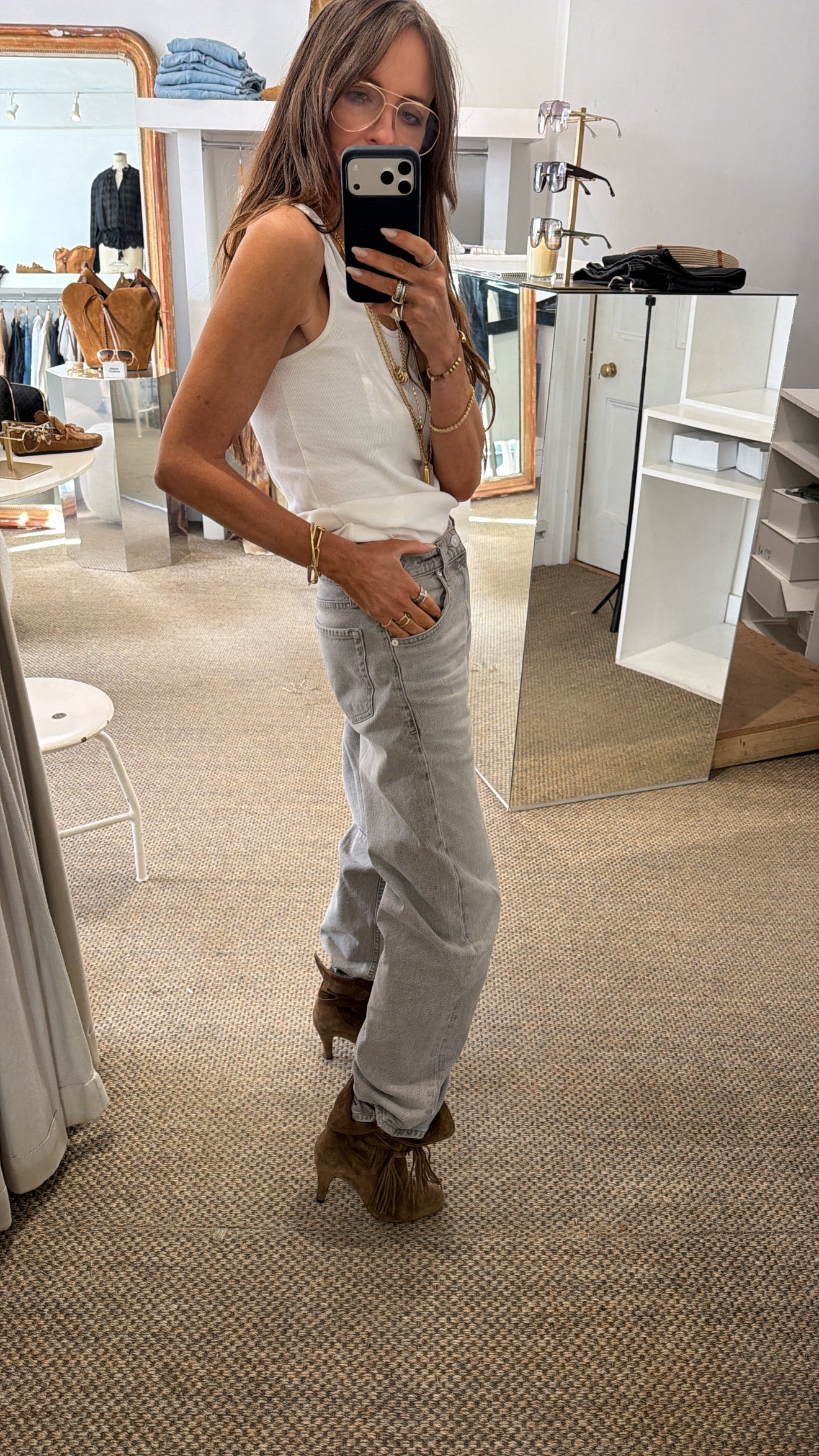 Citizens Of Humanity Miro Relaxed Jeans Grey Quartz - Image 4