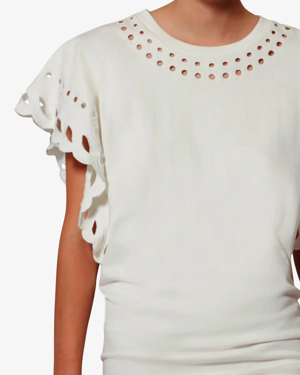 ISABEL MARANT Orlane Dress White - Image 4