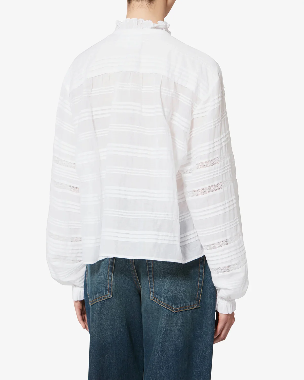 Isabel Marant Peline White Blouse - Image 4