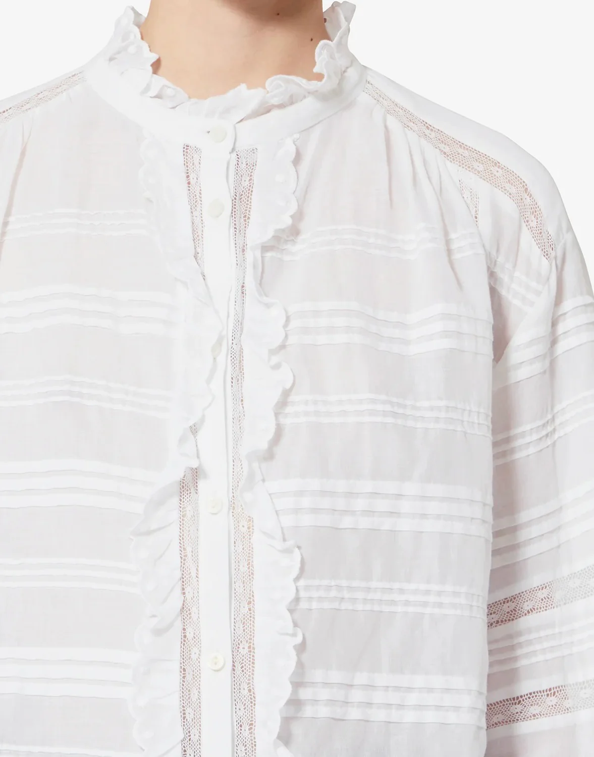 Isabel Marant Peline White Blouse - Image 5