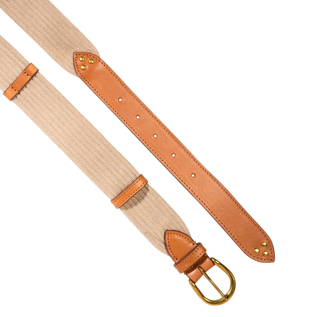 Jérôme Dreyfuss Ceinture Leather Belt Tan - Image 3