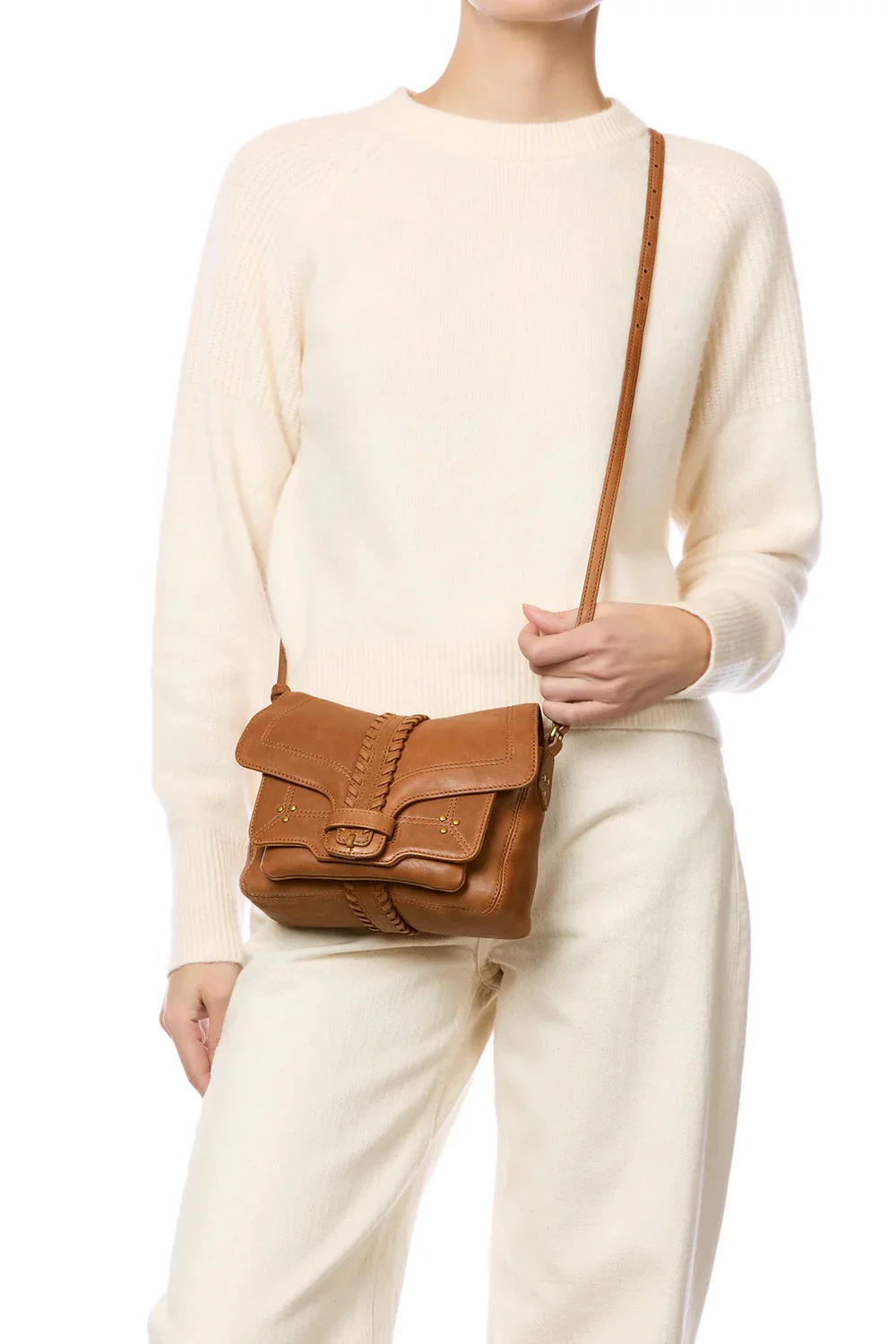 Jérôme Dreyfuss Harry S Bag Camel Lambskin - Image 3