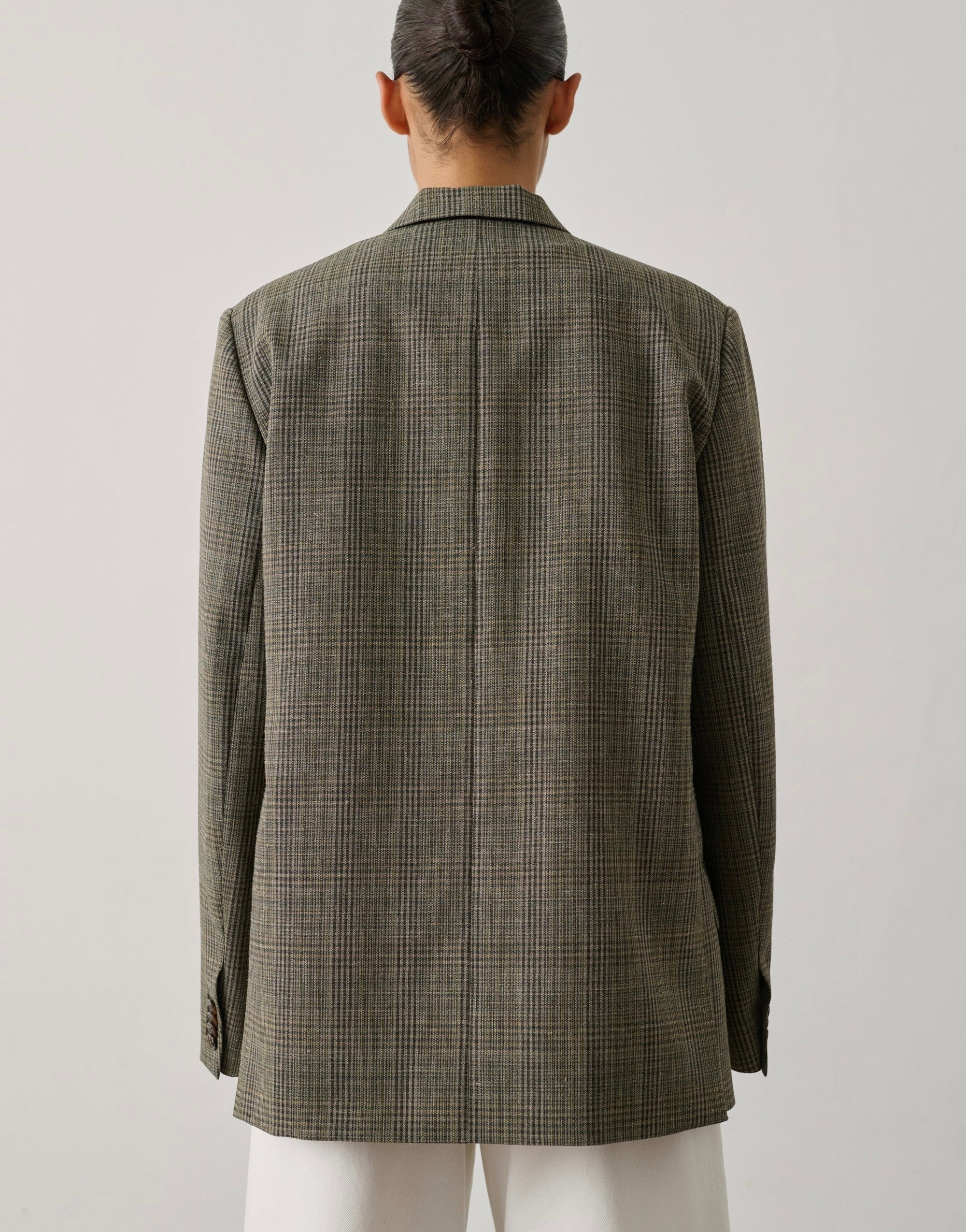 Soeur Hermosa Checked Tailored Jacket - Image 5