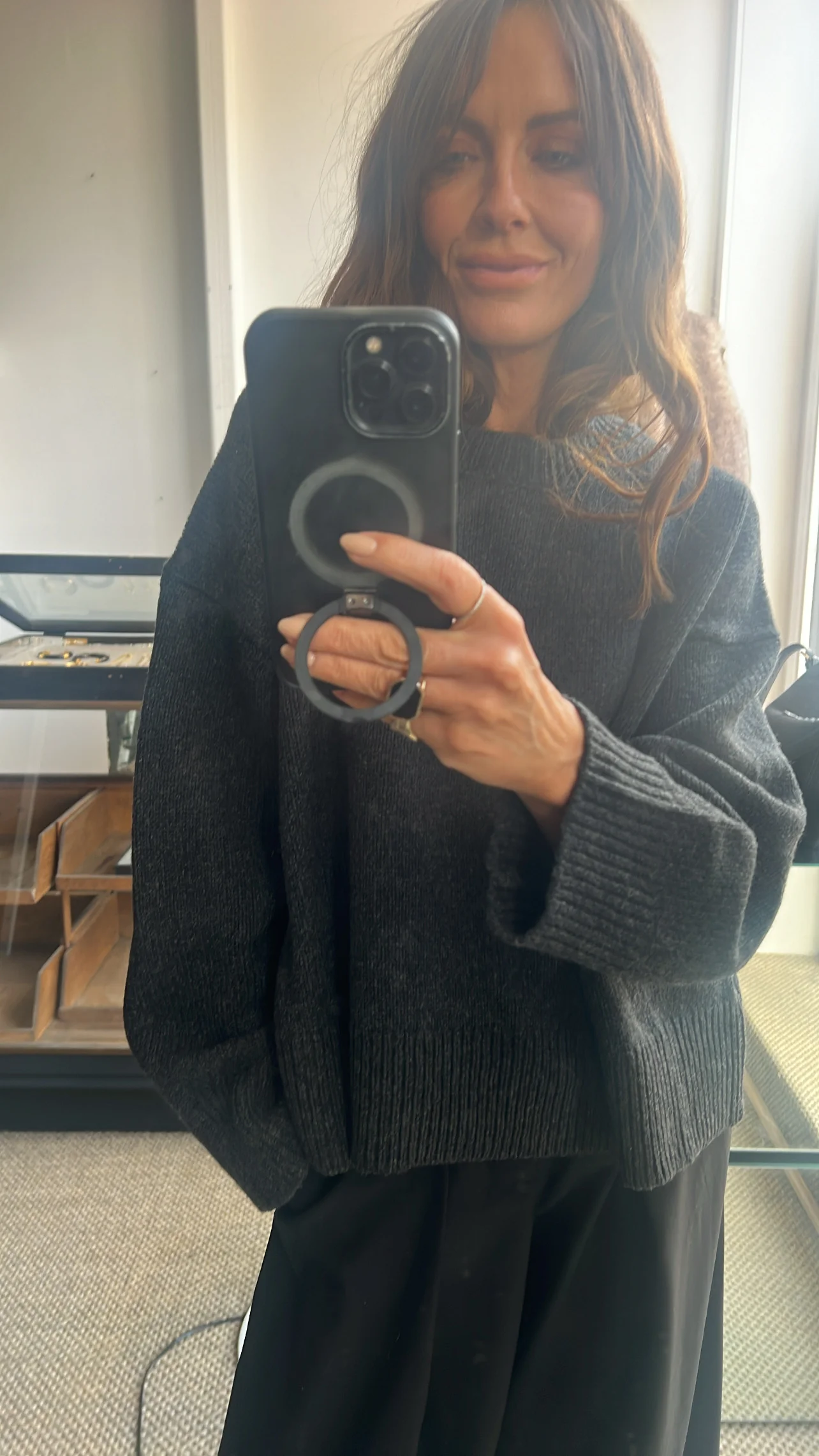 Vanessa Bruno Fortuna Anthracite Sweater - Image 3